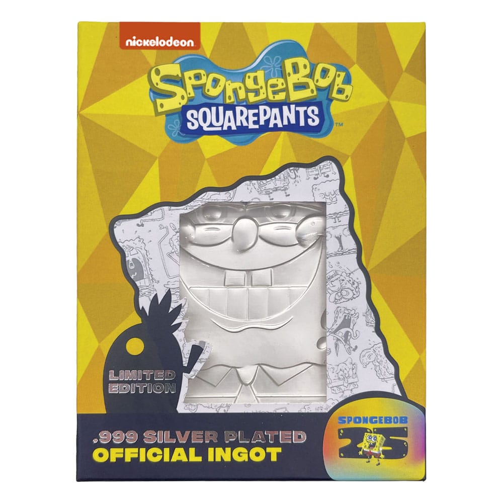 SpongeBob Schwammkopf Metallbarren 25th Anniversary Limited Edition Image 4