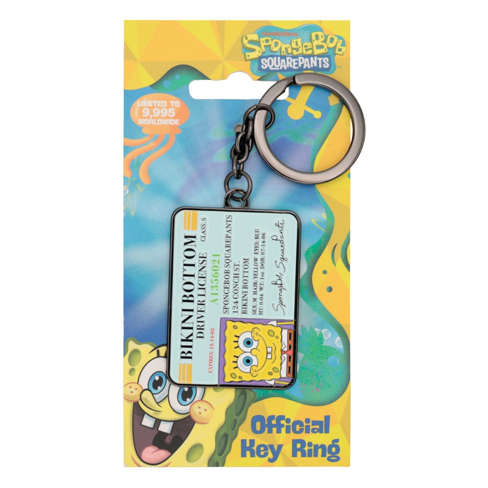 SpongeBob Schwammkopf Schlüsselanhänger Driver License Limited Edition Image 4