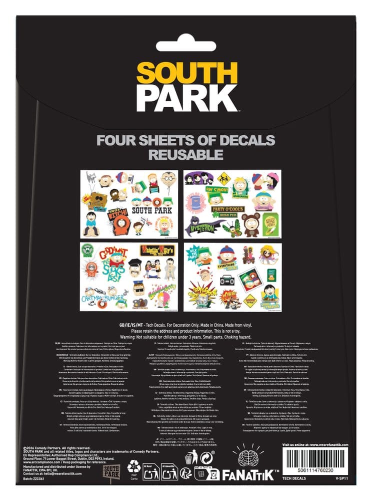 South Park Tech Sticker Pack Image 4