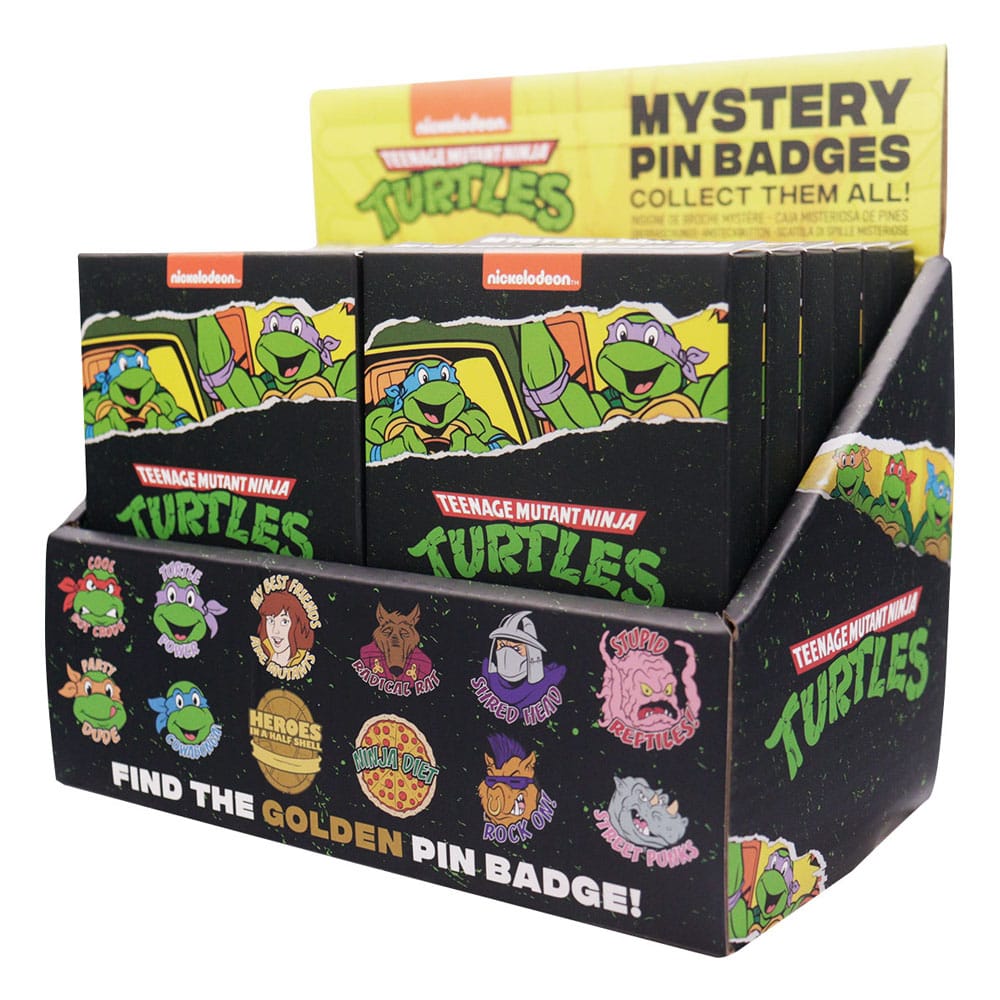 Teenage Mutant Ninja Turtles Ansteck-Pins Display (12) Image 2