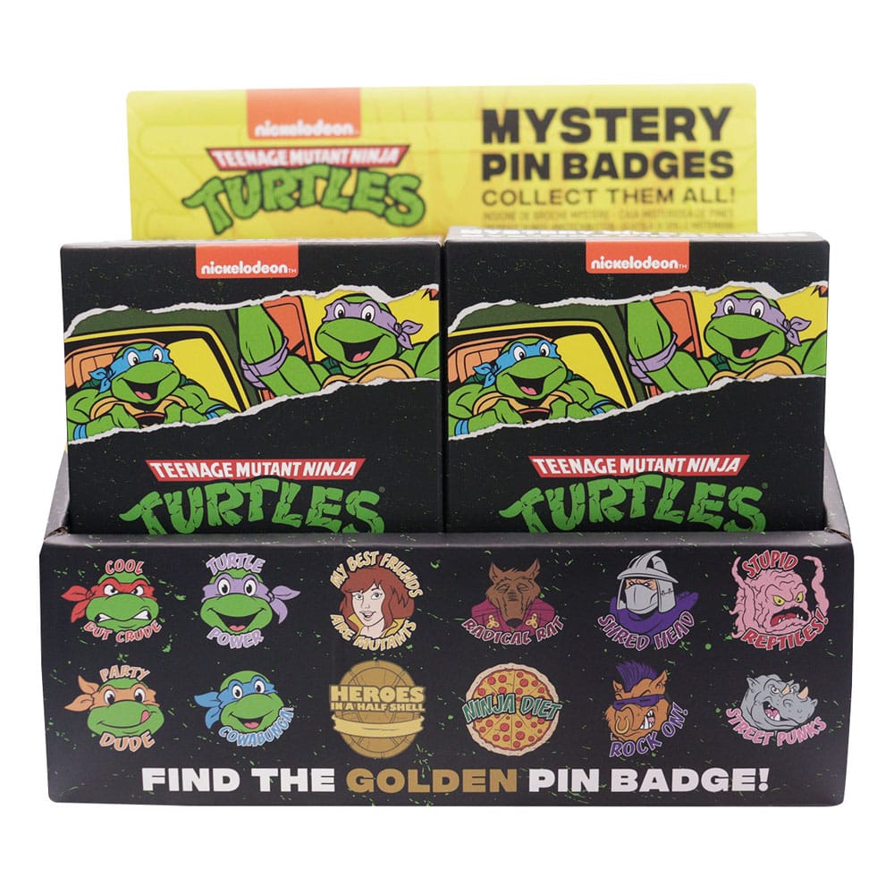 Teenage Mutant Ninja Turtles Ansteck-Pins Display (12) Image 3
