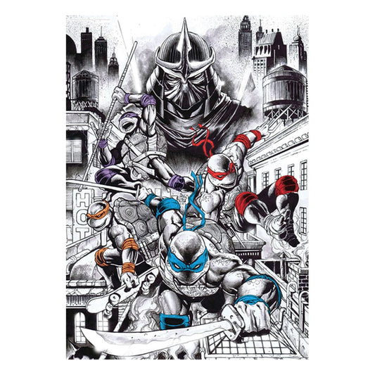 Teenage Mutant Ninja Turtles Kunstdruck 40th Anniversary Limited Edition 42 x 30 cm Image 1