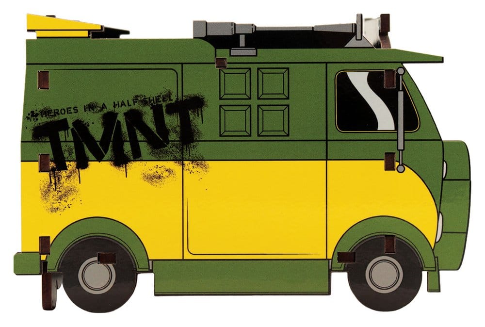 Teenage Mutant Ninja Turtles Stiftehalter Van 13 cm Image 9