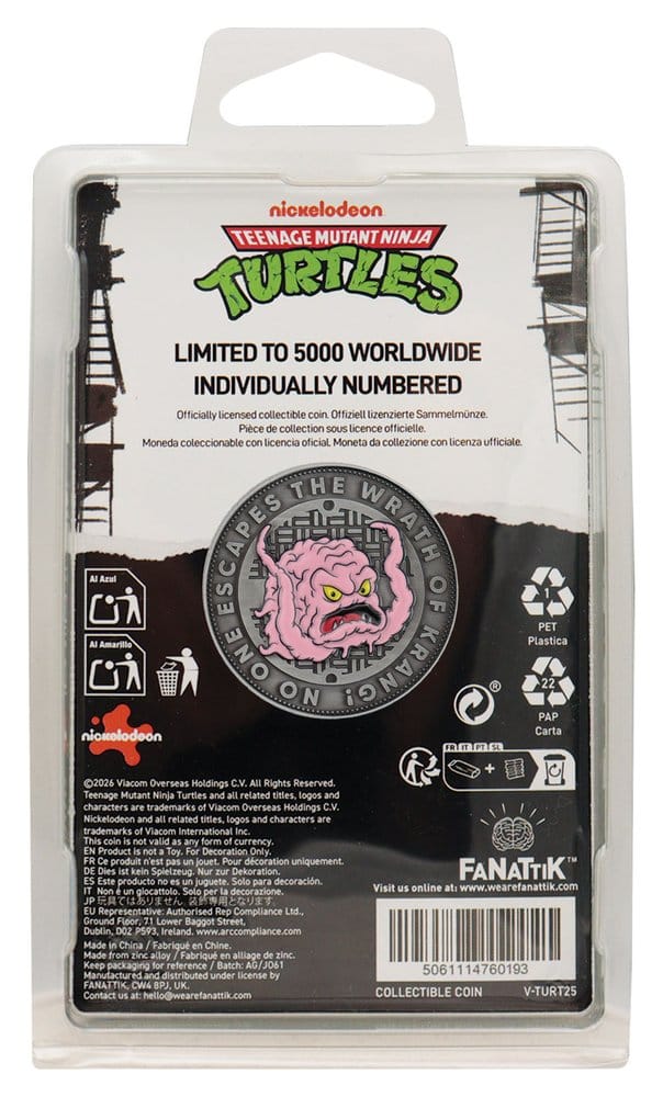 Teenage Mutant Ninja Turtles Sammelmünze Krang Image 3