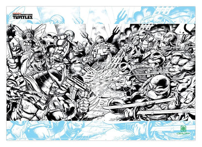 Teenage Mutant Ninja Turtles Kunstdruck Comic Limited Edition 42 x 30 cm Image 1
