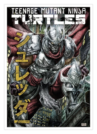 Teenage Mutant Ninja Turtles Kunstdruck Shredder Limited Edition 42 x 30 cm Image 9