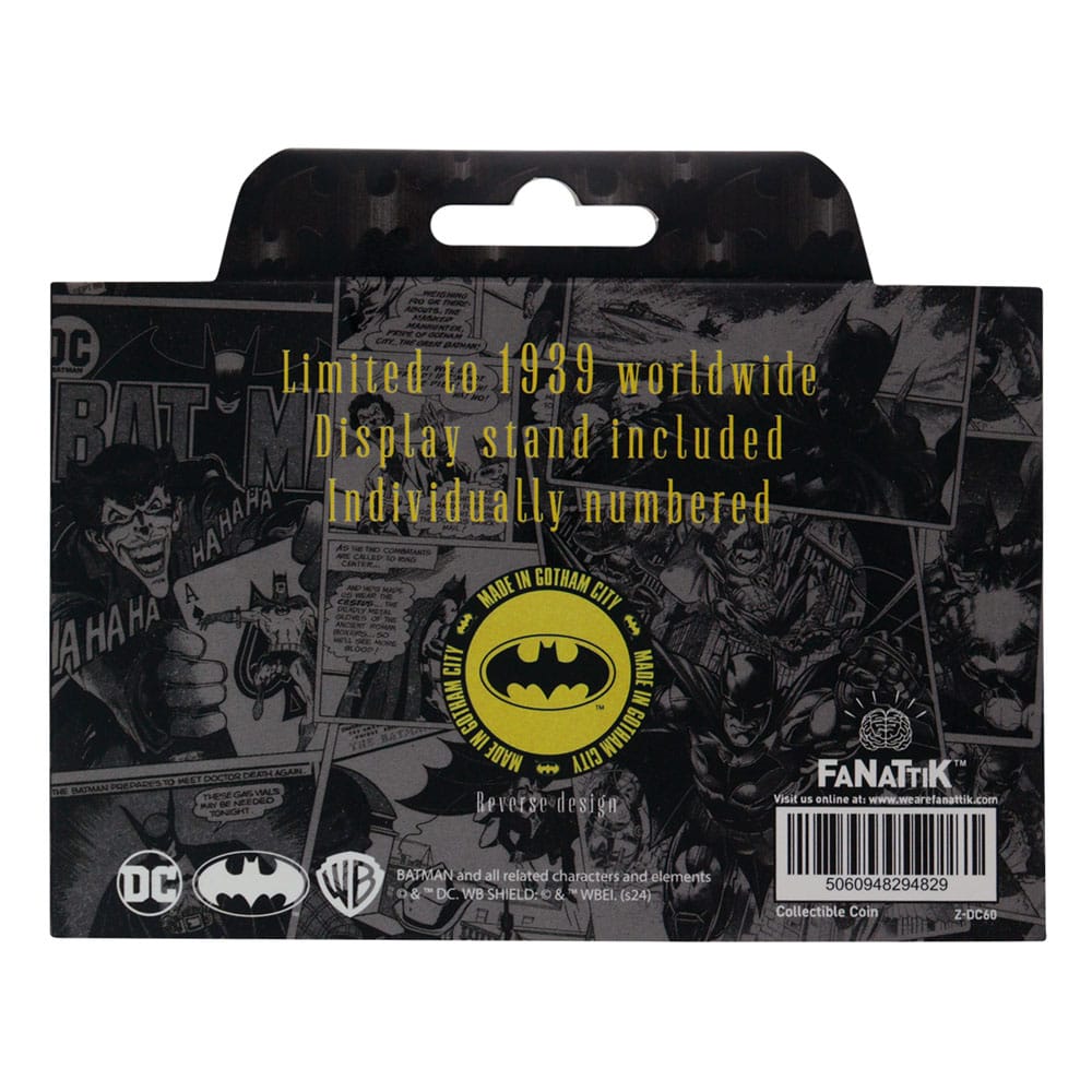 DC Comics Sammelmünze Batman 85th Anniversary Limited Edition Image 5