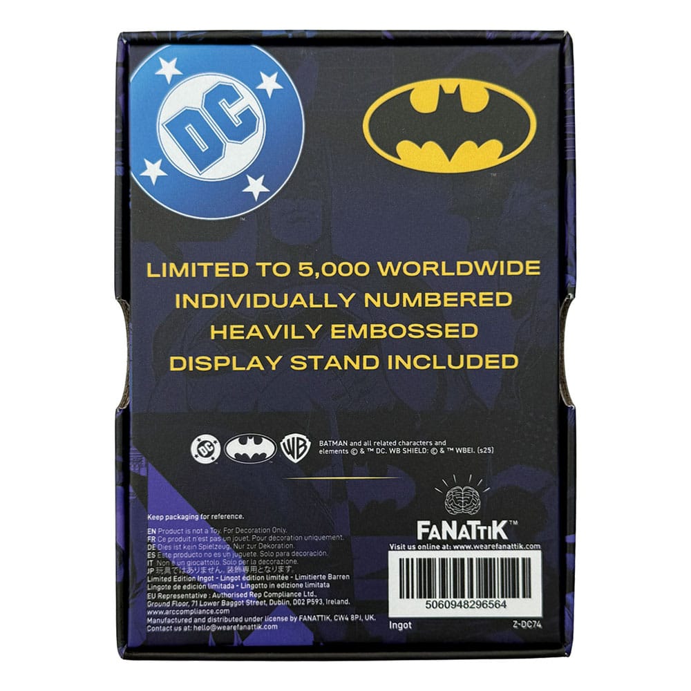 DC Comics Metallbarren Batman Armour Limited Edition Image 5