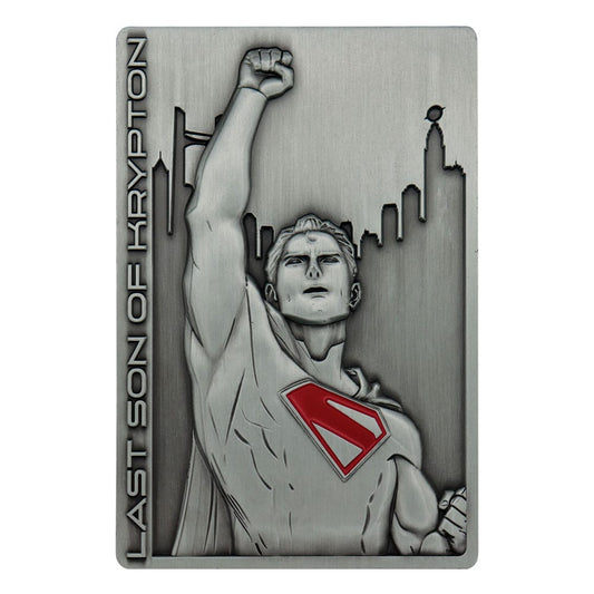 Superman 2025 Metallbarren Last Son of Krypton Limited Edition Image 1