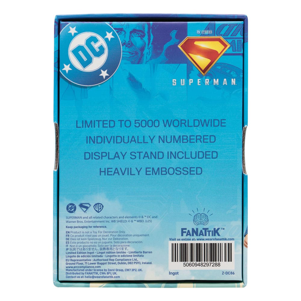 Superman 2025 Metallbarren Last Son of Krypton Limited Edition Image 3