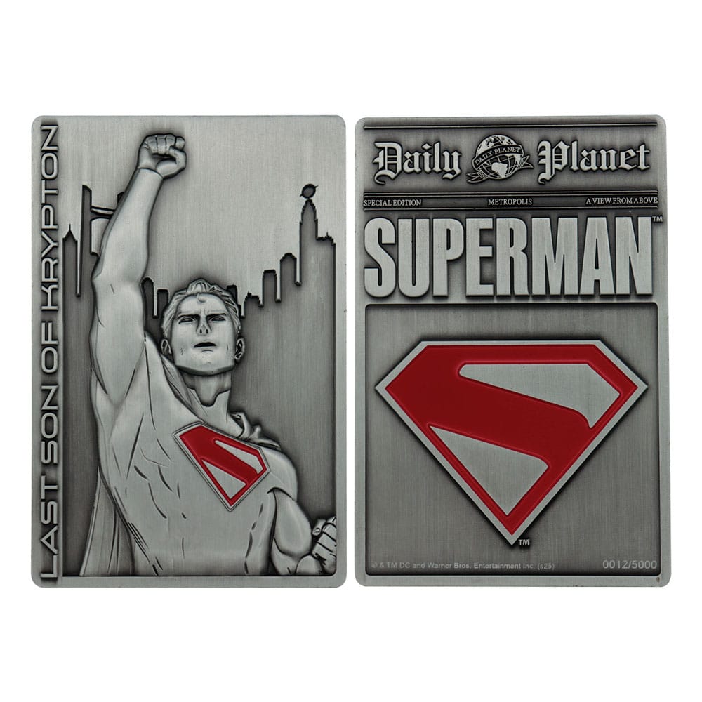 Superman 2025 Metallbarren Last Son of Krypton Limited Edition Image 5