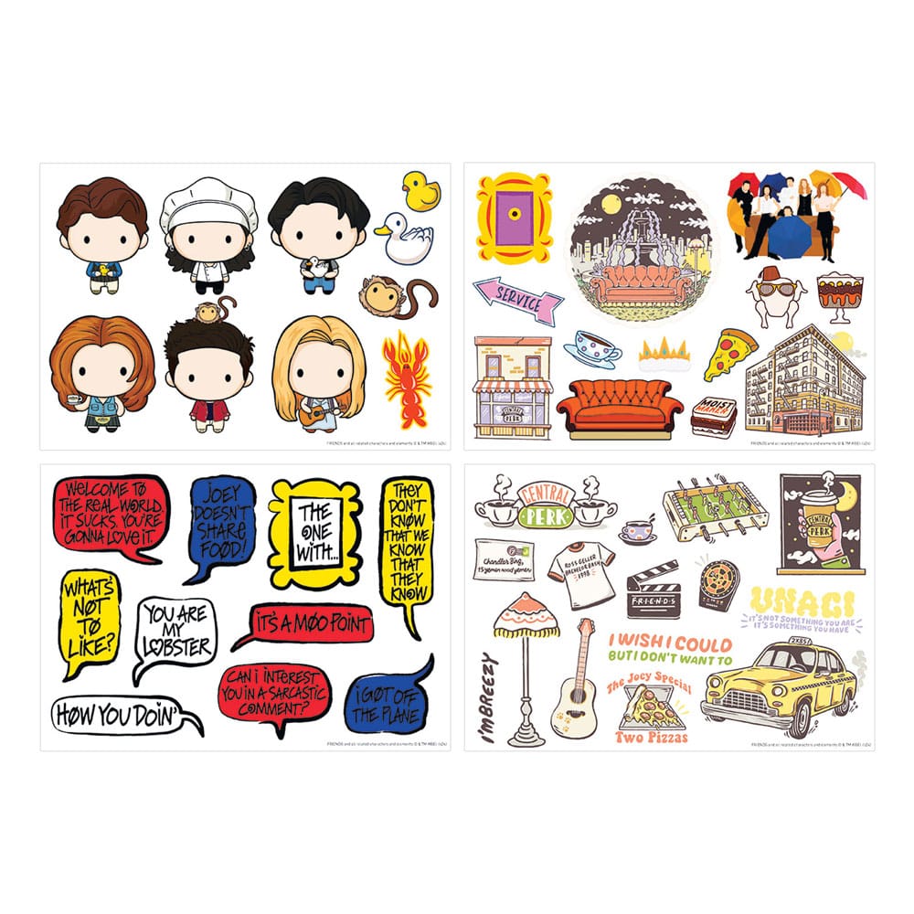 Friends Tech Sticker Pack Image 1