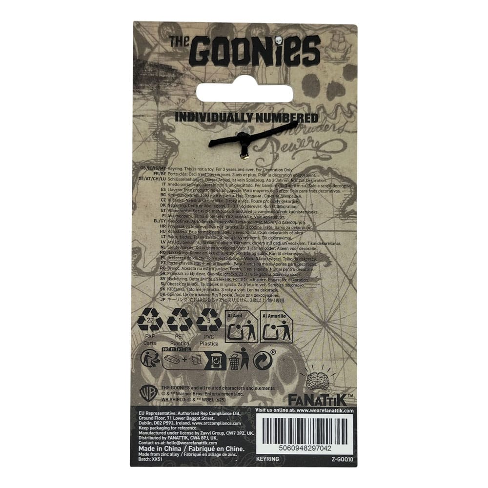 Die Goonies Schlüsselanhänger 40th Anniversary Copper Bones Limited Edition Image 3