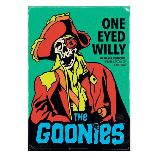 Die Goonies Kunstdruck 40th Anniversary One Eyed Willy Limited Edition 42 x 30 cm Image