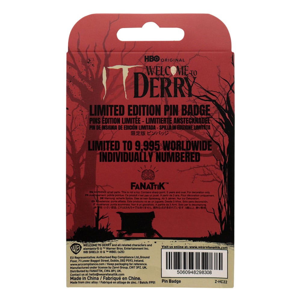 Es Ansteck-Pin IT: Welcome to Derry DAFB Limited Edition Image 2