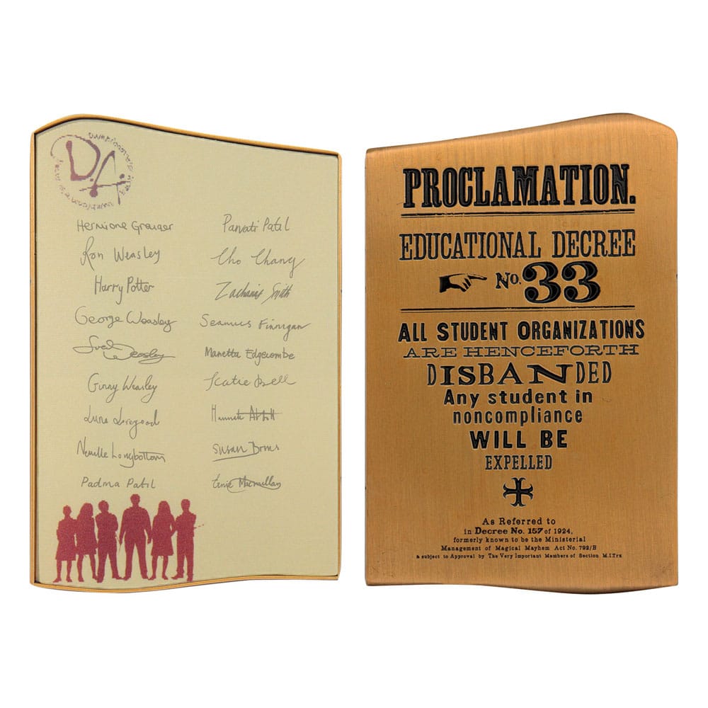 Harry Potter Metallbarren Dumbledore's Army Limited Edition Image 6