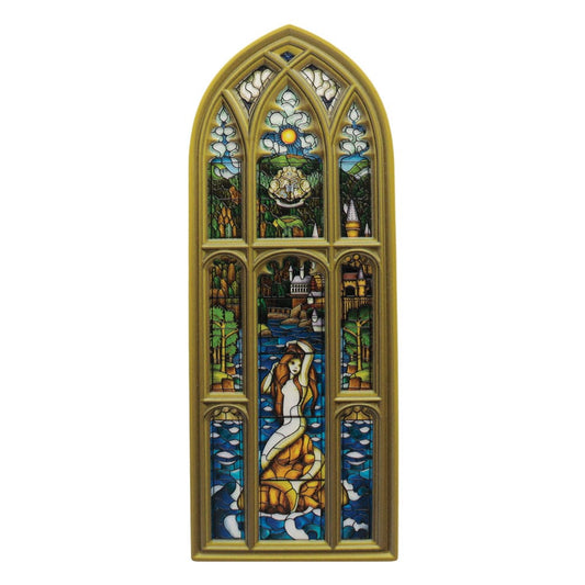Harry Potter Resinschild Mermaid Stained Glass Window Image 1