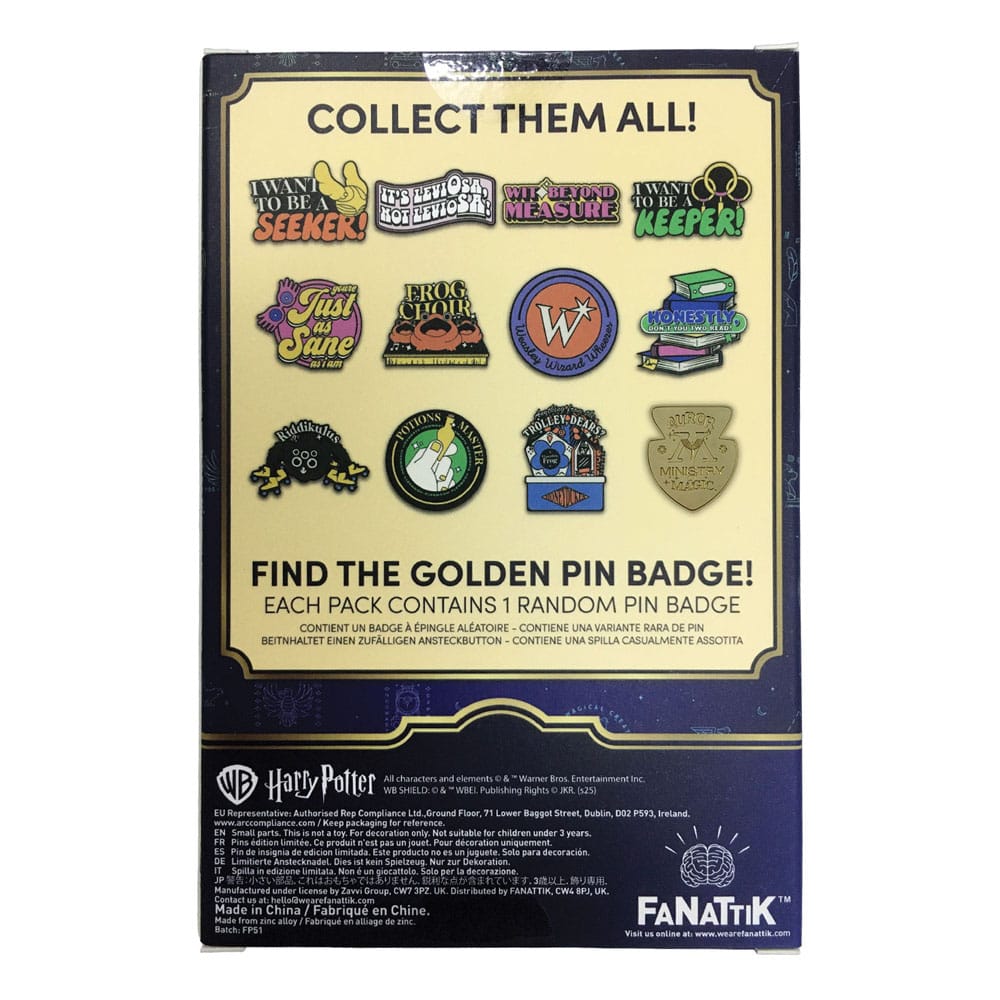 Harry Potter Ansteck-Pins Mystery Pin Badge Display (12) Image 4