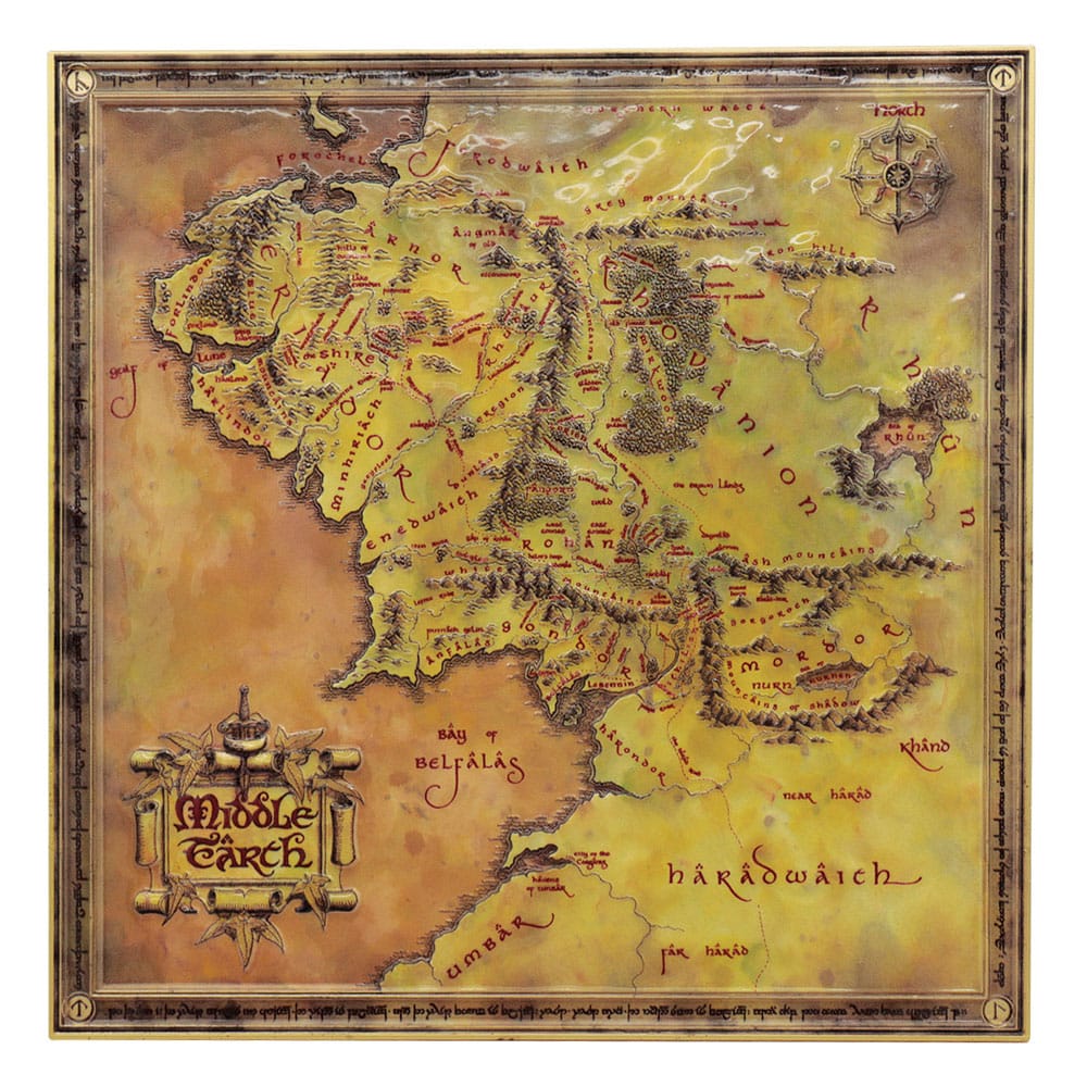 Herr der Ringe Replik Map Limited Edition Image 1