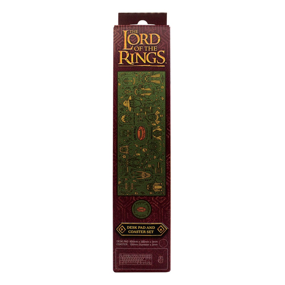 Herr der Ringe Schreibtischunterlage & Untersetzer Image 5