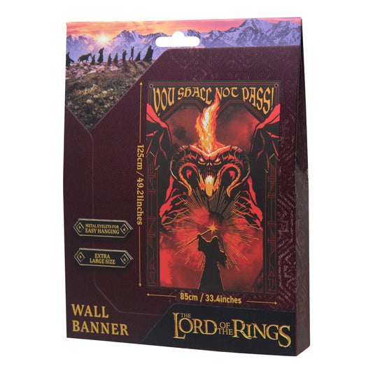 Herr der Ringe Wandbehang You shall not pass! 125 x 85 cm Image 2