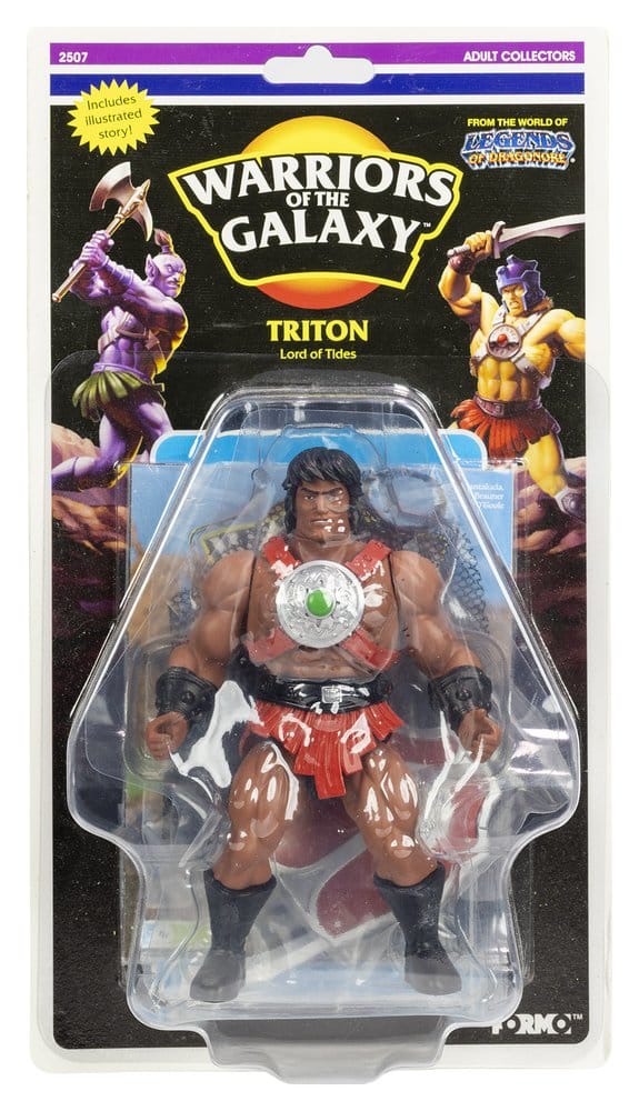 Legends of Dragonore: Warriors of the Galaxy Wave 3 Actionfigur Triton 14 cm Image 10