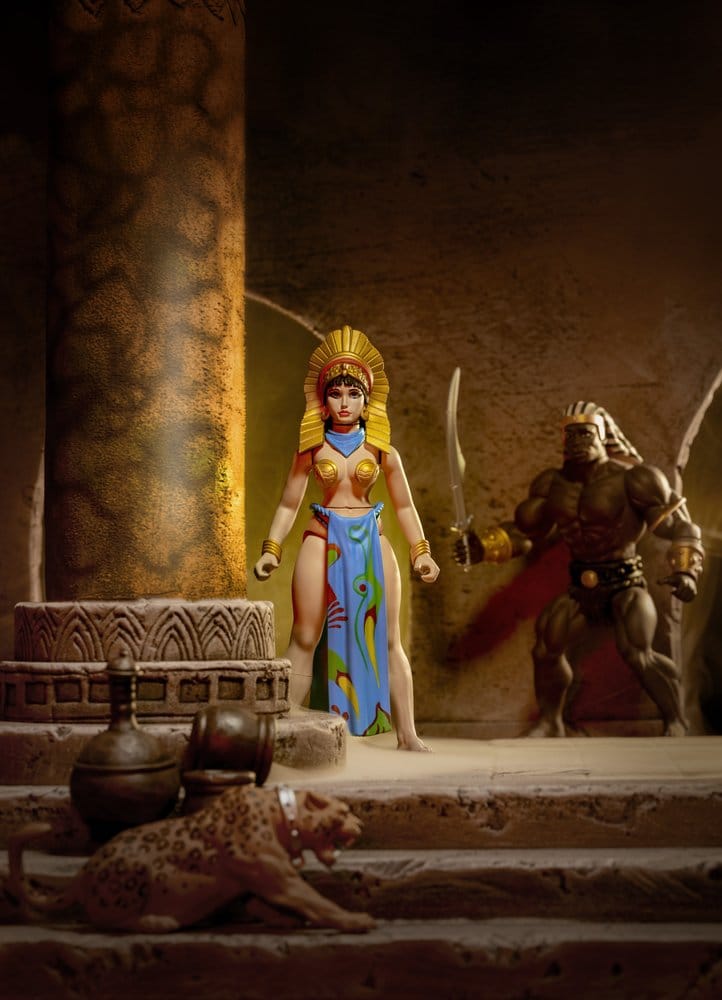 The Savage World of Frazetta Actionfiguren-Set Egyptian Queen & The Guard (Museum Edition) 14 cm Image 3