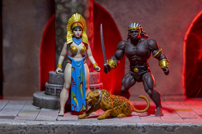 The Savage World of Frazetta Actionfiguren-Set Egyptian Queen & The Guard (Museum Edition) 14 cm Image 6
