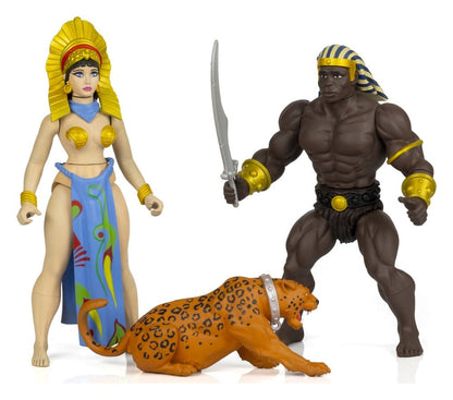 The Savage World of Frazetta Actionfiguren-Set Egyptian Queen & The Guard (Museum Edition) 14 cm Image 20