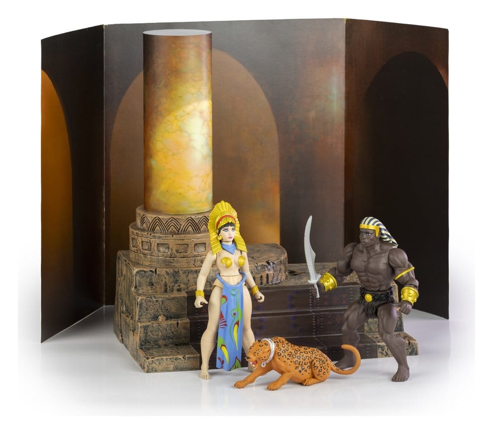 The Savage World of Frazetta Actionfiguren-Set Egyptian Queen & The Guard (Museum Edition) 14 cm Image 21