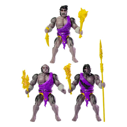 Legends of Dragonore Wave 2: Dragon Hunt Actionfiguren 3er-Pack Brukteror Cave Men 14 cm Image 1