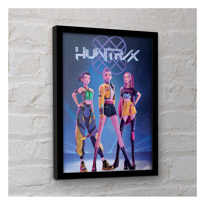 KPop Demon Hunters Collector Print Poster im Rahmen Huntrix Image 2