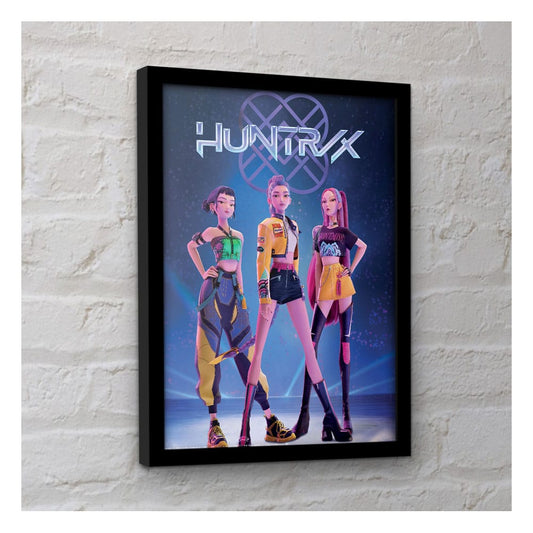 KPop Demon Hunters Collector Print Poster im Rahmen Huntrix Image 2