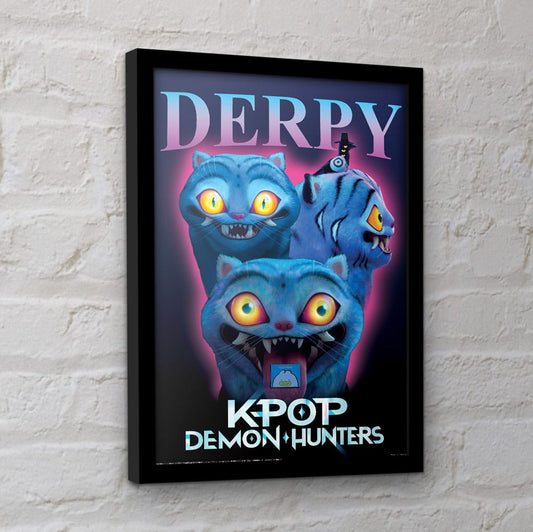 KPop Demon Hunters Collector Print Poster im Rahmen Derpy Image 2