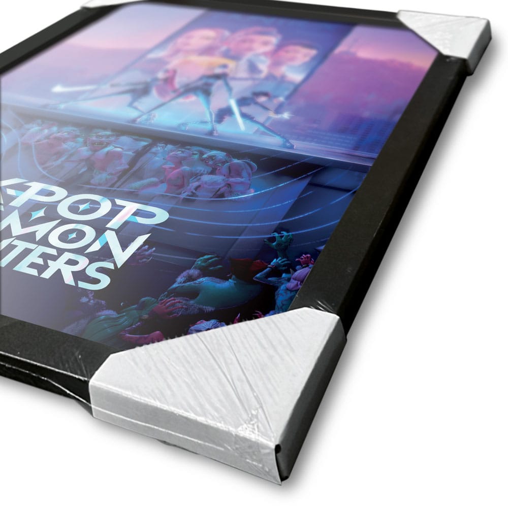 KPop Demon Hunters Collector Print Poster im Rahmen Movie Key Art Image 3