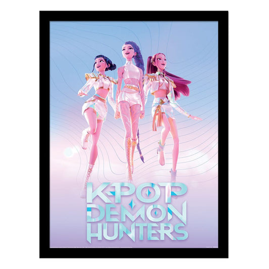 KPop Demon Hunters Collector Print Poster im Rahmen Trio Image 1