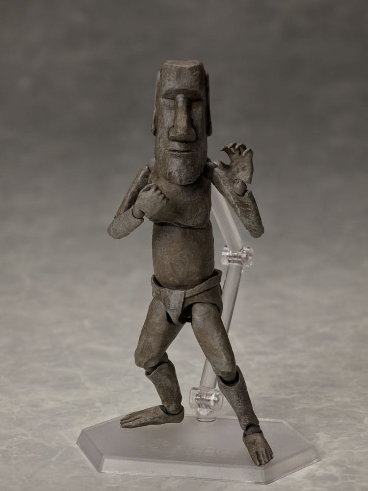 The Table Museum Figma Actionfigur Moai 14 cm Image 3