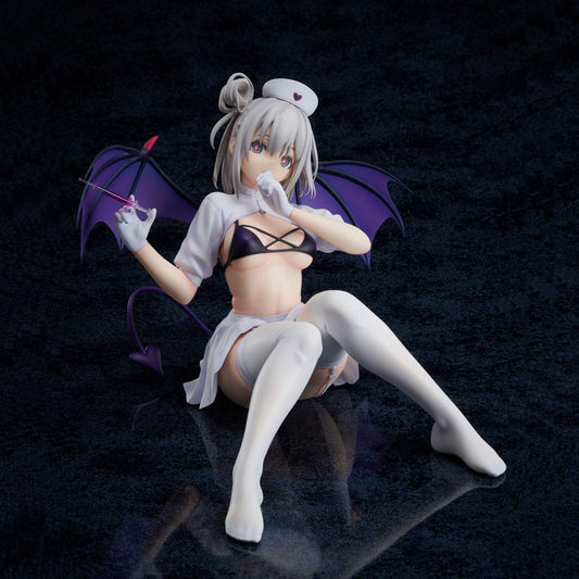 Azur Lane PVC Statue 1/4 Manchester: Midnight Devil in White 18 cm Image 2
