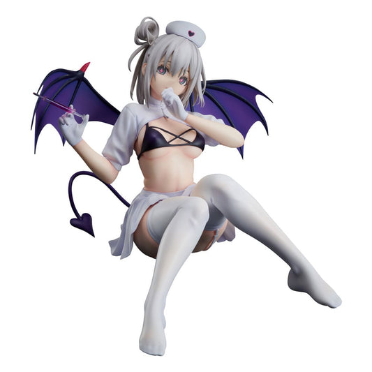 Azur Lane PVC Statue 1/4 Manchester: Midnight Devil in White 18 cm Image 1