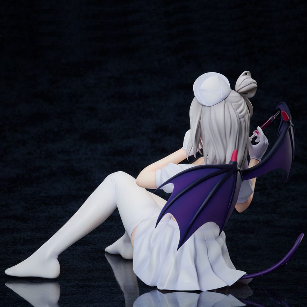 Azur Lane PVC Statue 1/4 Manchester: Midnight Devil in White 18 cm Image 5