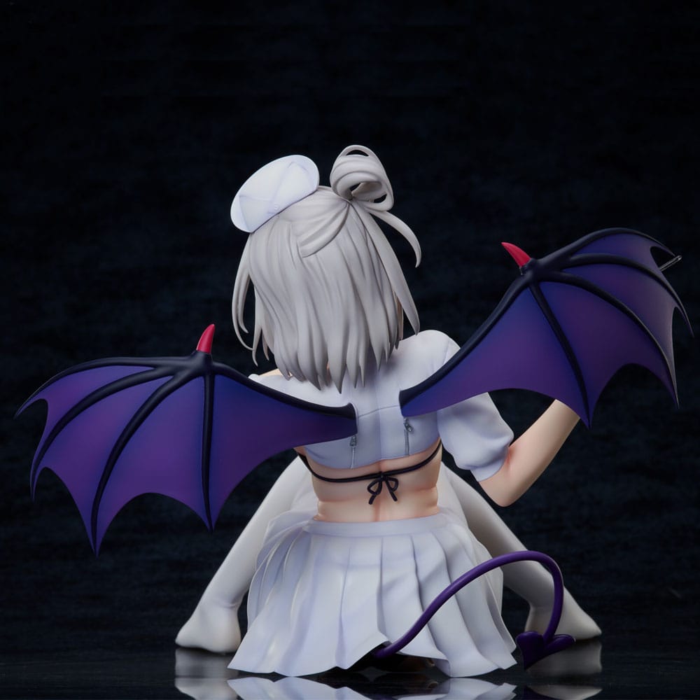 Azur Lane PVC Statue 1/4 Manchester: Midnight Devil in White 18 cm Image 6