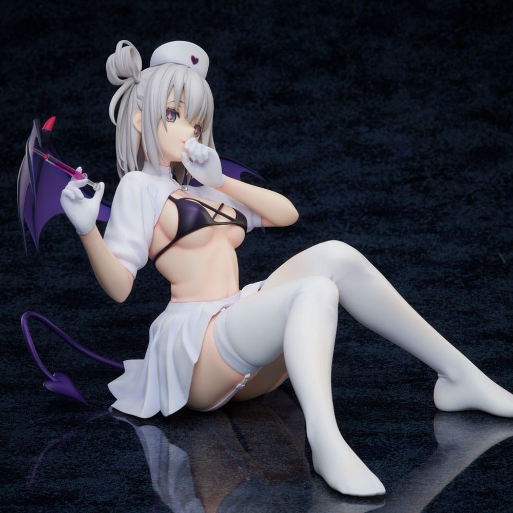 Azur Lane PVC Statue 1/4 Manchester: Midnight Devil in White 18 cm Image 7