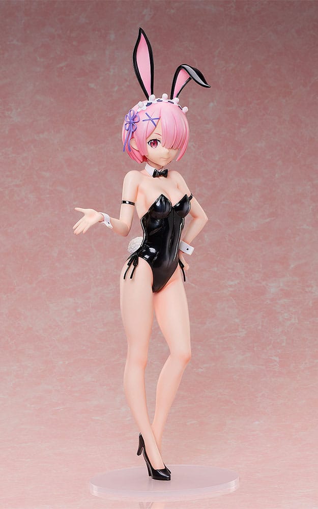 Re:ZERO -Starting Life in Another World- PVC Statue 1/4 Ram: Bare Leg Bunny 2nd Ver. 44 cm Image 2