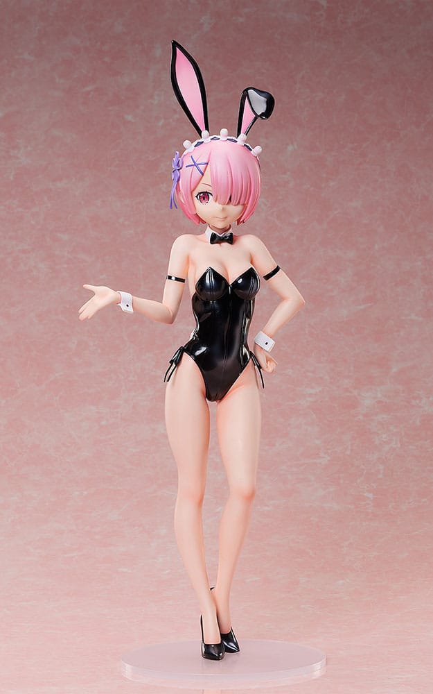 Re:ZERO -Starting Life in Another World- PVC Statue 1/4 Ram: Bare Leg Bunny 2nd Ver. 44 cm Image 3
