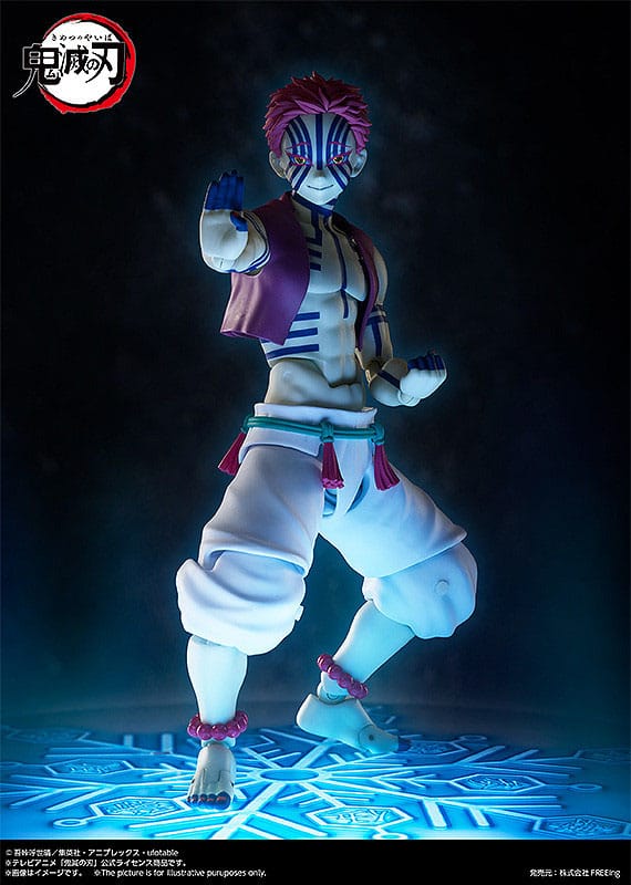 Demon Slayer: Kimetsu no Yaiba Figma Actionfigur Akaza 15 cm Image 8