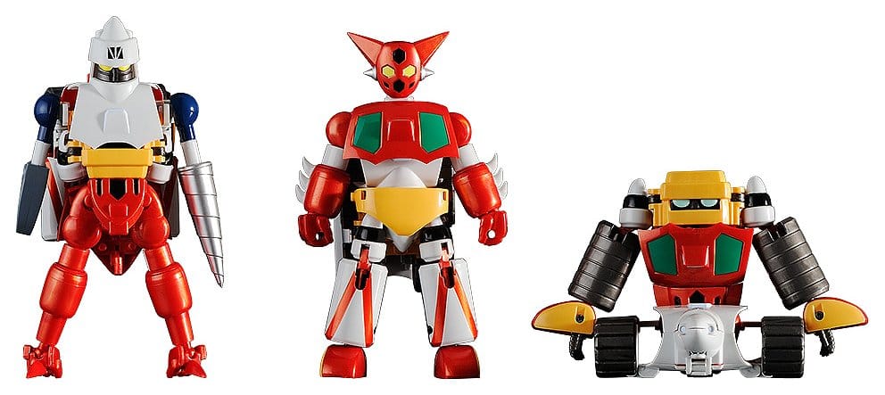 Getter Robo Actionfiguren 3er-Set Dynamic Change Getter Robo 12 cm Image 1