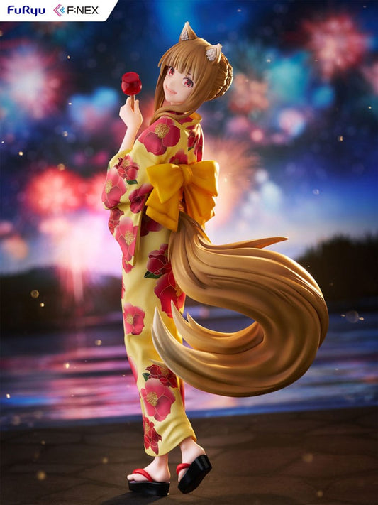 Spice and Wolf PVC Statue 1/7 Holo Yukata Ver. 23 cm Image 2