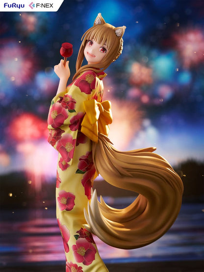 Spice and Wolf PVC Statue 1/7 Holo Yukata Ver. 23 cm Image 3