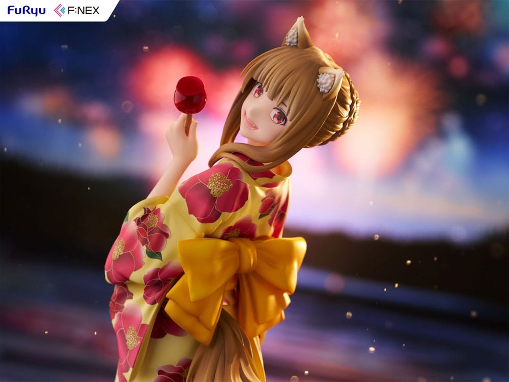 Spice and Wolf PVC Statue 1/7 Holo Yukata Ver. 23 cm Image 4