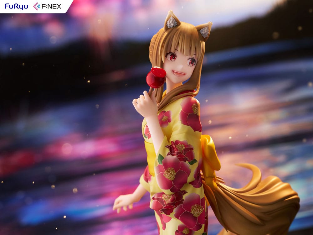 Spice and Wolf PVC Statue 1/7 Holo Yukata Ver. 23 cm Image 5